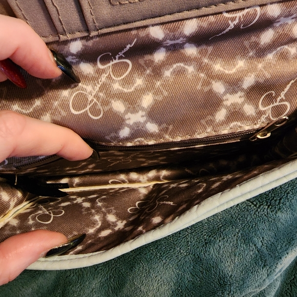 Jessica Simpson faux leather baby blue wallet - Picture 3 of 6